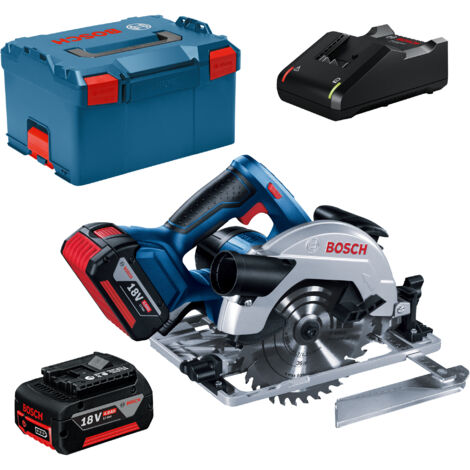 Bosch GKS 18V-57 G Professional - Kreissäge - schnurlos - 165 mm - 2 Akkus - 18 V