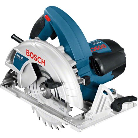 BOSCH GKS 65 Professional Kreissäge - 1600 W Ø 190 mm + 1 Optiline-Sägeblatt - 0601667000
