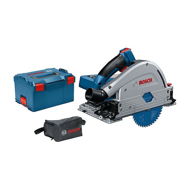 GKT18V-GC 18v biturbo Brushless Plunge Saw 140mm + lboxx Case Bare Unit - Bosch