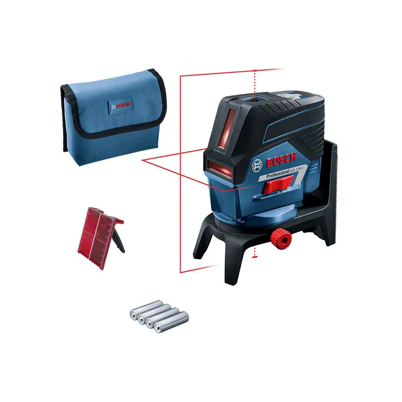 Laser combiné gcl 2-50 c Professional Bosch avec support RM2 et piles - housse- 0601066G00