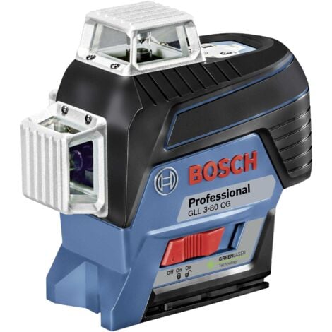 Bosch GLL 3-80 CG Professional - Livella laser a linee incrociate