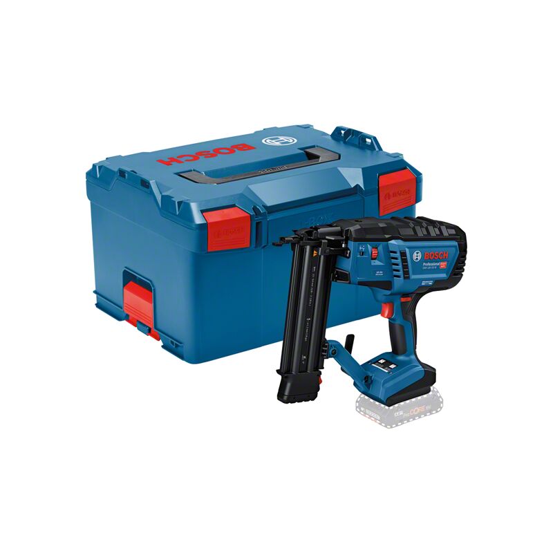 Bosch Professional 18V System cloueur à bois sans fil GNH 18V 50 tir coup par couppar contact pour clous de : 16–54 mm 18 ga 1 2 mm et inclinaison chargeur 0° BOXX