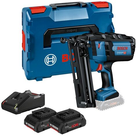 Bosch GNH 18V-64 M Professional Brad Nailer 18V 2 x 4.0Ah ProCORE18V Li-ion - BS