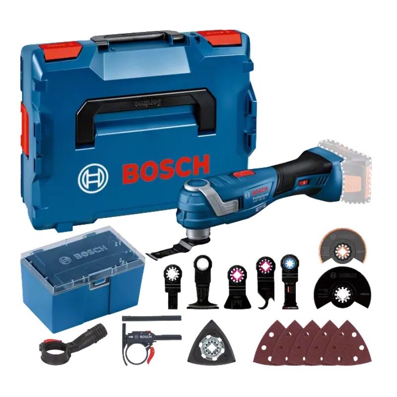 Bosch 18v Professional gop 18V-34 Cordless Multitool Starlock Lboxx + Accessory