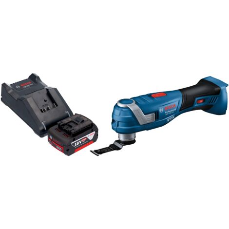 Bosch GOP 18V-34 Professional Akku Multi Cutter 18 V Starlock Plus + 1x Akku 5,0 Ah + Ladegerät