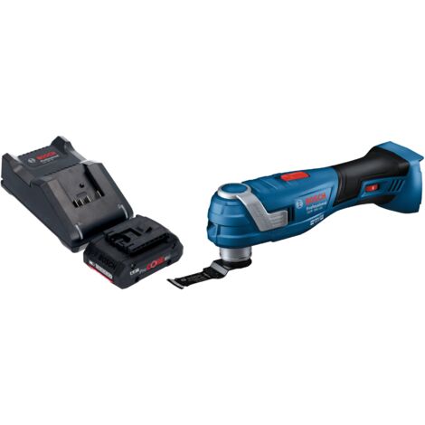 Bosch GOP 18V-34 Professional Akku Multi Cutter 18 V Starlock Plus + 1x ProCORE Akku 4,0 Ah + Ladegerät