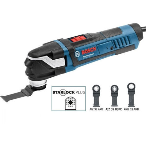 BOSCH GOP STARLOCKPlus Levigatrice + 3 accessori in L-BOXX - 0601231004