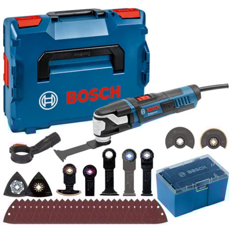 BOSCH GOP40-30 Starlock Plus Schleifer - 400W + 15 Zubehörteile - 0601231001
