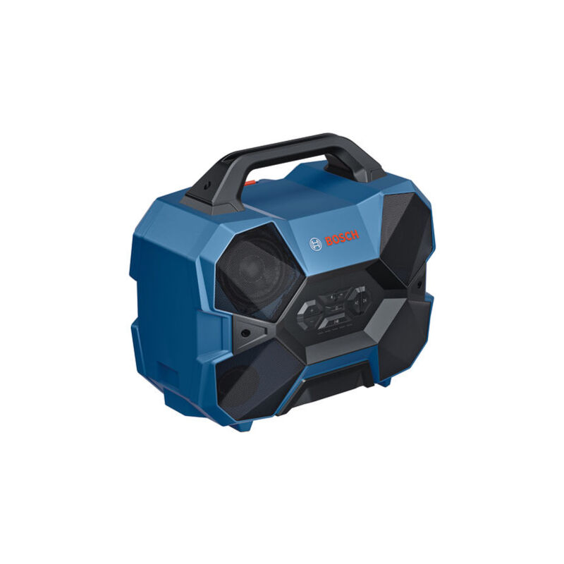 Bosch Professional - Haut-parleur de chantier sans fil gpb 18V-6 c Bosch avec Bluetooth ohane Batterie et chargeur