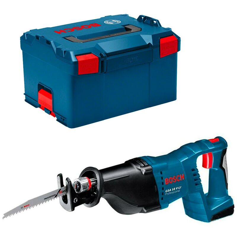 

Sierra Sable BOSCH GSA 18V-LI (Cuerpo solo + L-Boxx 238)