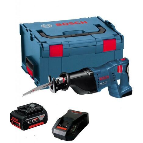 Bosch GSA 18V-LI 18v Cordless Reciprocating Saw Li-Ion + 5.0ah Battery + LBOXX