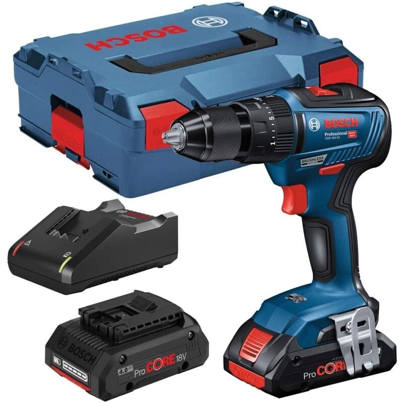 Gsb 18 V-55 18v Combi drill 13mm keyless chuck - Bosch