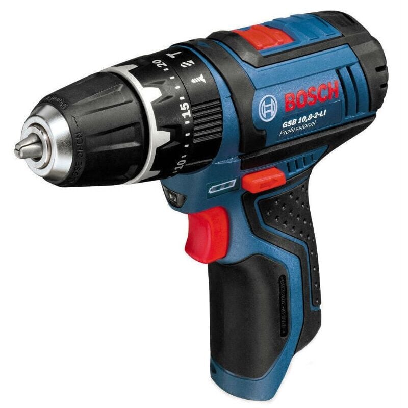 Bosch - GSB 12V-15 Cordless Combi Drill, Body Only Version - No Batteries Or Charg