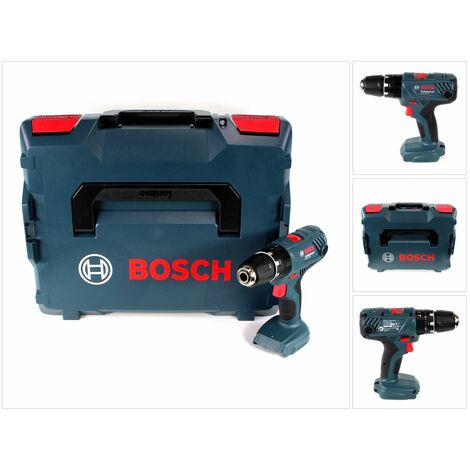 Bosch GSB 18 V-21 Perceuse-visseuse à percussion sans fil 18 V Li-Ion Solo + Coffret L-Boxx - sans Batterie, sans Chargeur