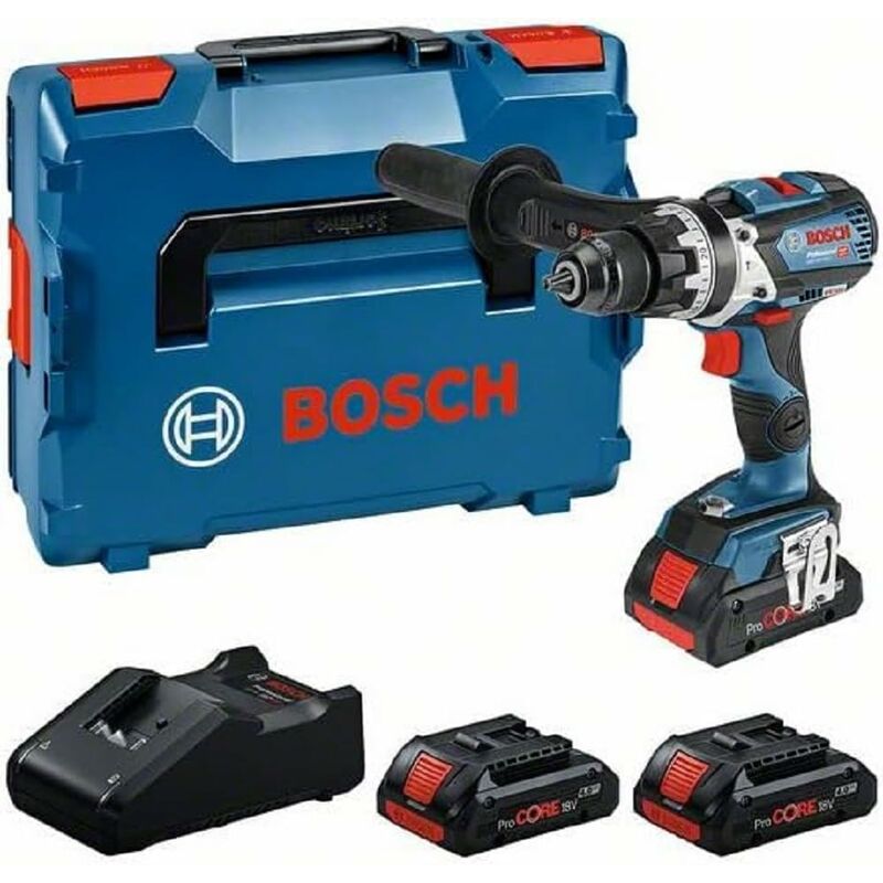 Bosch - perceuse à marteau gsb 18V-110 c. 3x4AhPC+GAL18V-40. l-boxx accesorios accesorios