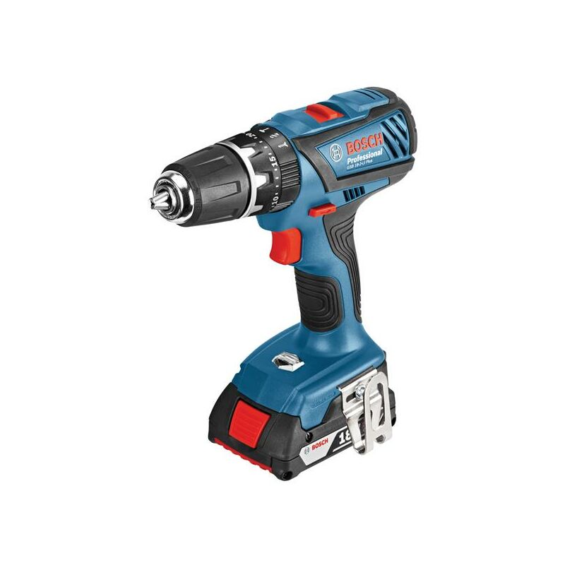 Gsb 18V-21 Combi Drill 18V 2 x 4.0Ah Li-ion BSHGSB18V21 - Bosch
