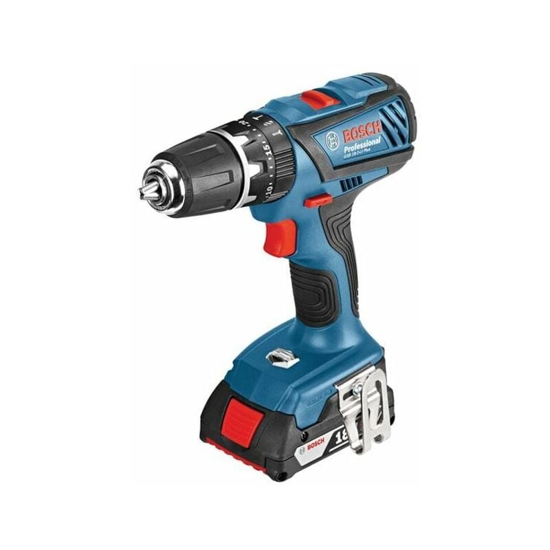 Gsb 18V-21 Combi Drill 18V 2 x 4.0Ah Li-ion BSHGSB18V21 - Bosch