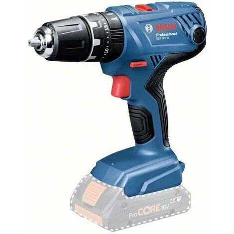 Bosch GSB 18V-21 - Perceuse visseuse à percussion sans fil Li-Ion 18V (machine seule) - 55 Nm