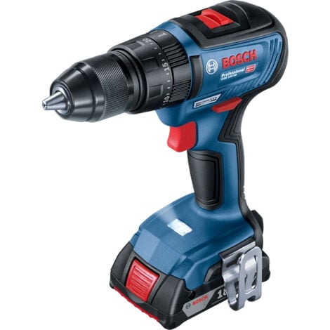 Bosch GSB 18V-50 1800 RPM Sin llave 1,1 kg Negro, Azul