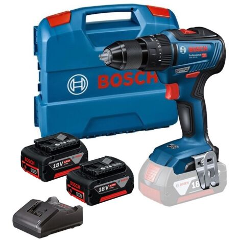 Bosch GSB 18V-55 Professional Combi Drill 18V 2 x 5.0Ah Li-ion