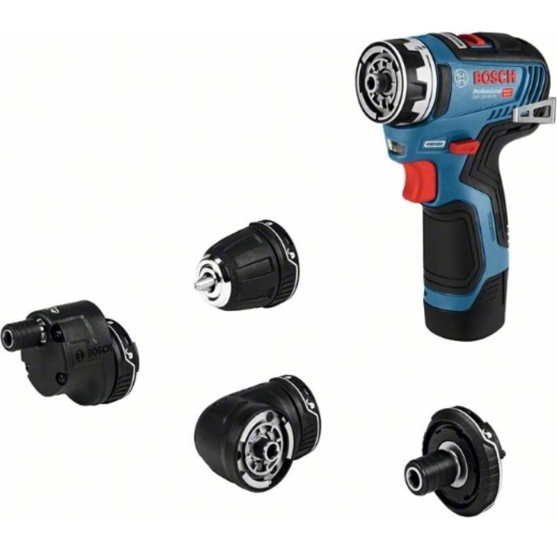 Perceuse visseuse Bosch Professional GSR 12V 35 FC + 2 batteries 30Ah + Boxx 06019H3000 - vue 4