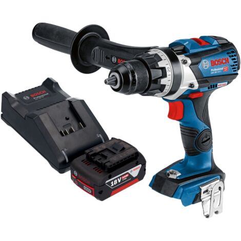 Bosch GSR 18V-110 C Professional Akku Bohrschrauber 18 V 110 Nm Brushless + 1x Akku 5,0 Ah + Ladegerät