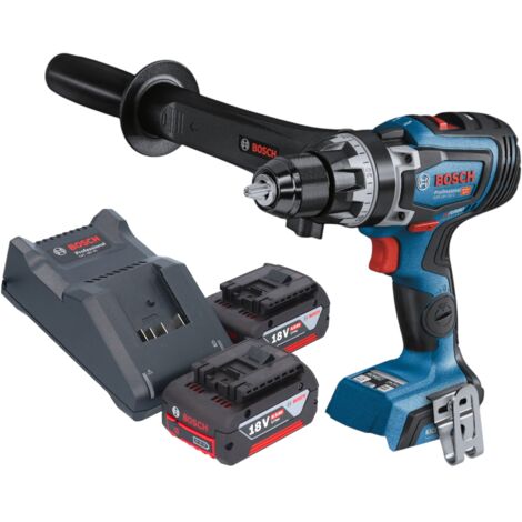Bosch GSR 18V-150 C Professional Akku Bohrschrauber 18 V 150 Nm Brushless + 2x Akku 4,0 Ah + Ladegerät