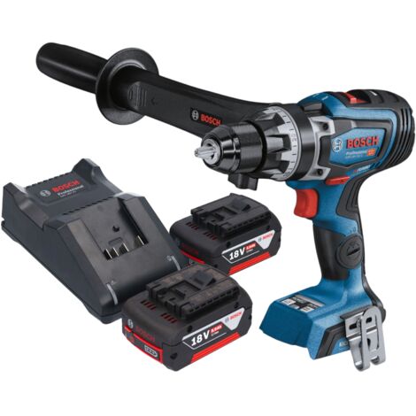 Bosch GSR 18V-150 C Professional Akku Bohrschrauber 18 V 150 Nm Brushless + 2x Akku 5,0 Ah + Ladegerät