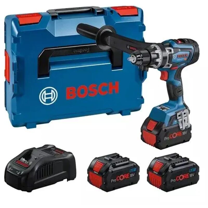 Perceuse-visseuse Professional (3x8.0 Ah) gsr 18V-150 c en l-boxx Bosch 0615A5002T