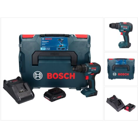 Bosch GSR 18V-55 Akku Bohrschrauber 18 V 55 Nm Brushless + 1x ProCORE Akku 4,0 Ah + Ladegerät + L-Boxx