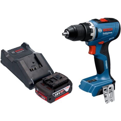 Bosch GSR 18V-65 Professional Akku Bohrschrauber 18 V 63 Nm Brushless + 1x Akku 5,0 Ah + Ladegerät