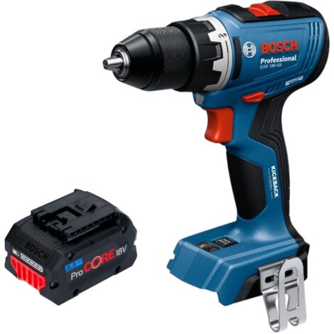 Bosch GSR 18V-65 Professional Akku Bohrschrauber 18 V 63 Nm Brushless + 1x ProCORE Akku 5,5 Ah - ohne Ladegerät