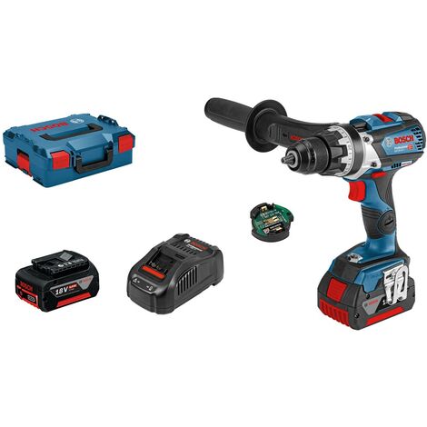 Bosch GSR18V28 18v 2x5.0Ah Li-Ion Drill/Driver Kit