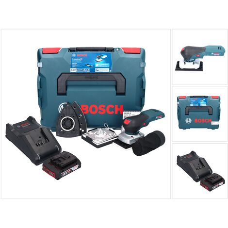 Bosch GSS 18V-13 Akku Schwingschleifer 18 V + 1x Akku 2,0 Ah + Ladegerät + L-BOXX