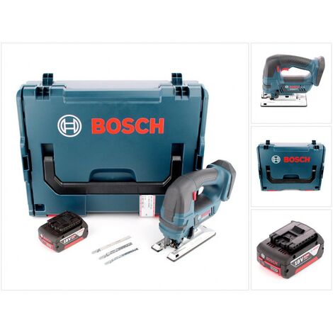 Bosch GST 18 V-LI B Akku Stichsäge 18V + 1x Akku 5,0Ah + L-Boxx - ohne Ladegerät