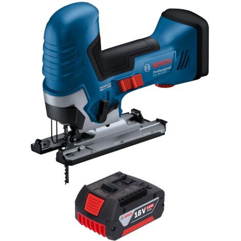 Bosch GST 18V-125 S Professional Akku Stichsäge 18 V 125 mm Brushless + 1x Akku 5,0 Ah - ohne Ladegerät