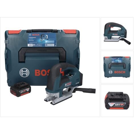 Bosch GST 18V-155 BC Akku Stichsäge 18 V 135 mm Brushless + 1x Akku 5,0 Ah + L-Boxx - ohne Ladegerät