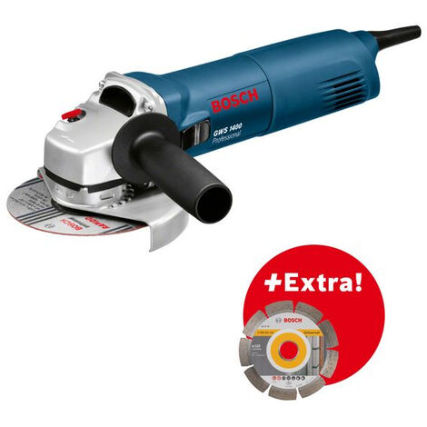 Bosch GWS 1400 + 0 601 824 900 smerigliatrice angolare 12,5 cm 11000 RPM 1400 W