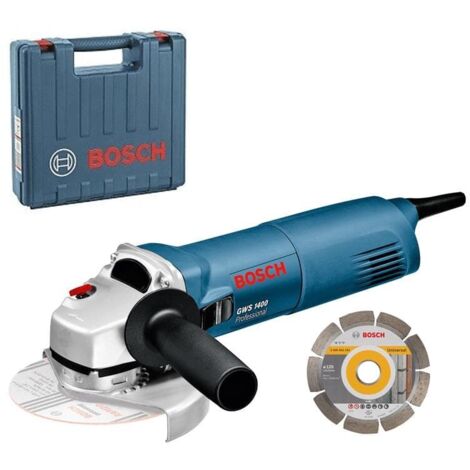 Bosch GWS 1400 + 0 601 824 900 Winkelschleifer 12,5 cm 11000 RPM 1400 W