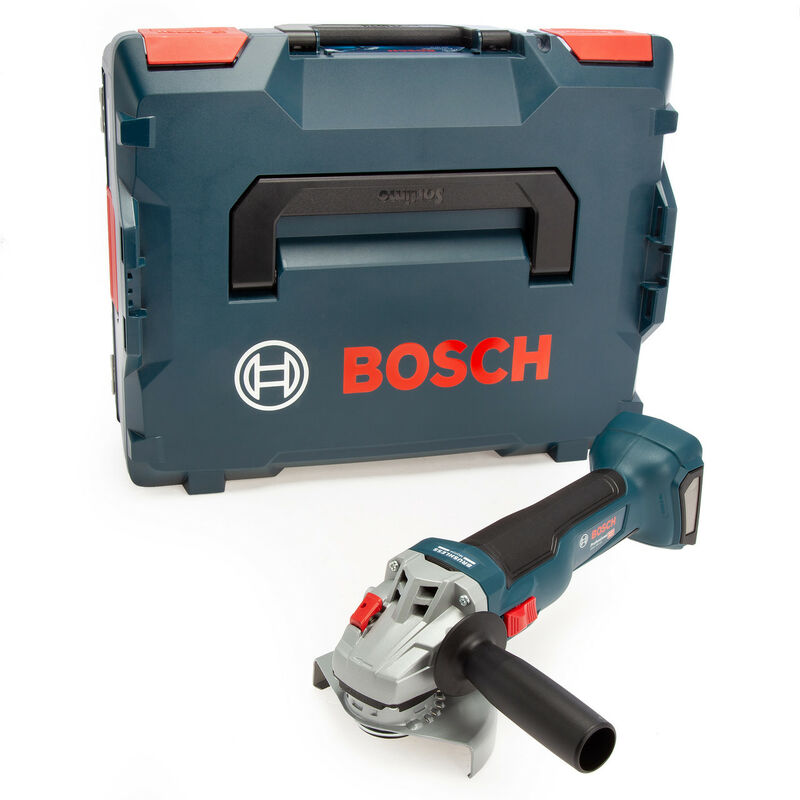 Image of Gws 18V-10 4.5 inch/115mm Brushless Angle Grinder in L-Boxx (Body Only) 06019J4001 - Bosch