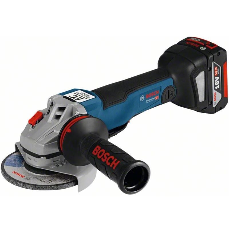 

Bosch Amoladora angular a batería GWS 18V-10 PC | sin batería sin cargador en L-BOXX