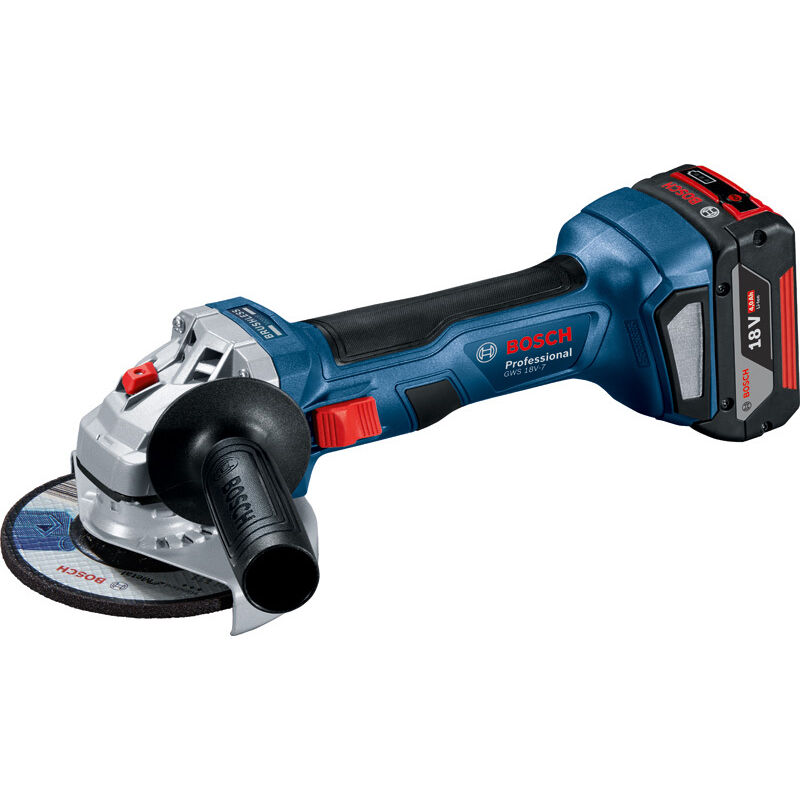 Bosch Professional - Bosch gws 18V-7 125 18v 125mm Brushless Angle Grinder Bare Tool - GWS18V7