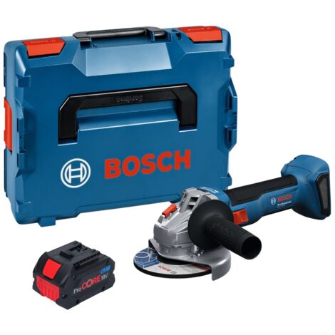 Bosch GWS 18V-8 Professional Akku Winkelschleifer 18 V 125 mm Brushless + 1x ProCORE Akku 5,5 Ah + L Boxx - ohne Ladegerät