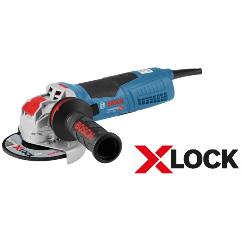 

Bosch - Amoladora angular X-LOCK GWX 17-125 S | 1.700 vatios