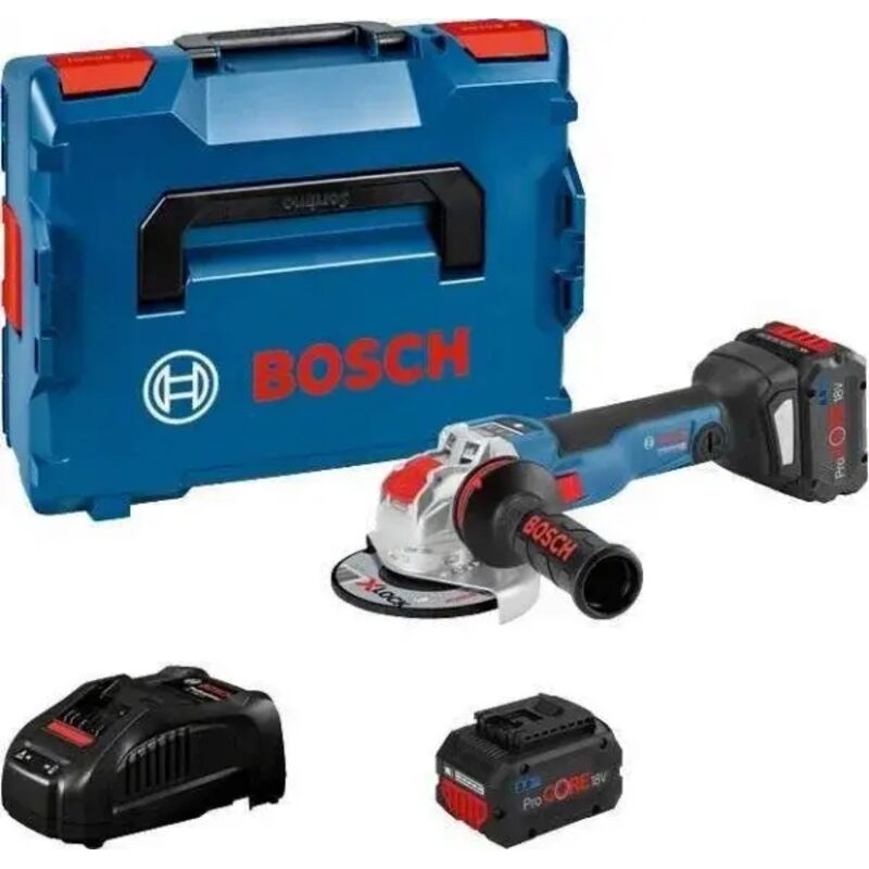 BOSCH Meuleuse X LOCK 125mm 18V 8Ah GWX 18V 10SC 06017B0401