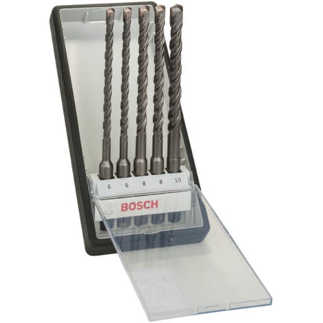 Bosch Hammerbohrer-Set SDS plus-5 Robust Line, 5-teilig, 6 - 10 mm