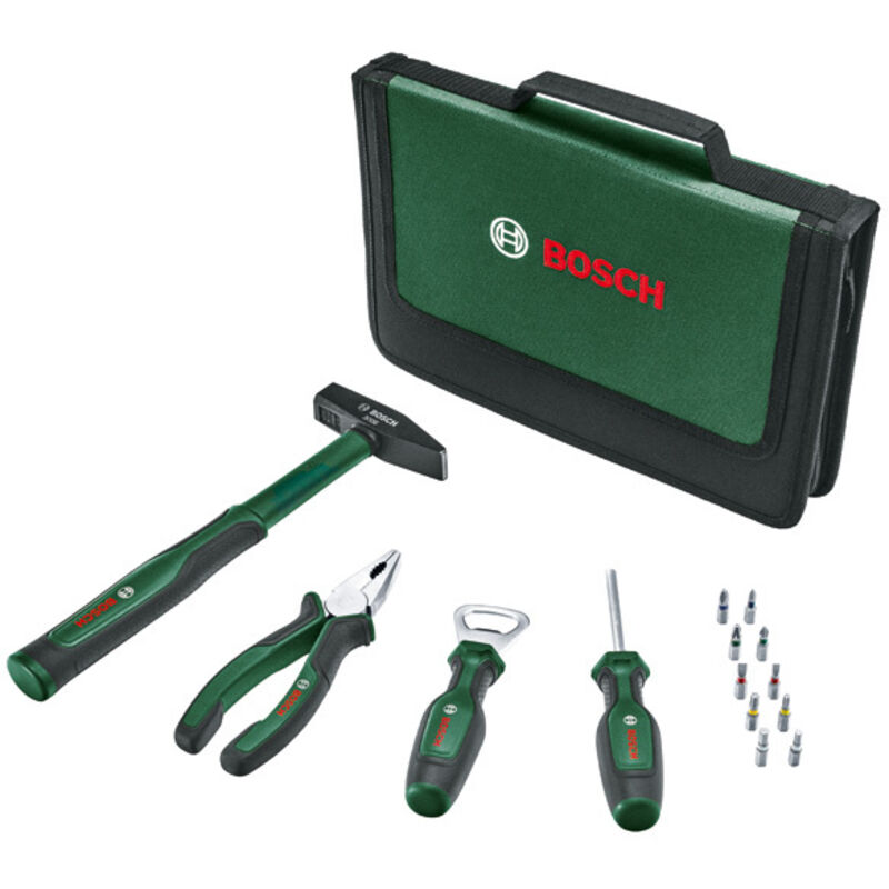 Bosch Hand Tools Easy Starter Hand Tool Set 14-Piece 1600A027PT