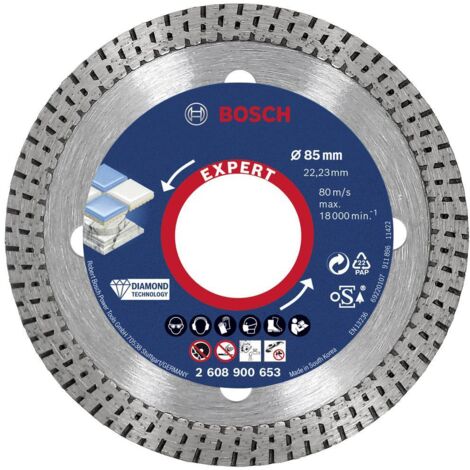 Bosch HardCeramic Disco diamantato Expert - 85x1,6 mm