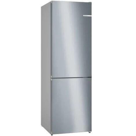 Bosch Hausgeräte KGN362IDF Série 4 réfrigérateur et congélateur, 186 x 60 cm, 218 L + 103 L compartiment congélateur, pas de dégivrage, VitaFresh XXL, éclairage LED uniforme, acier inoxydable