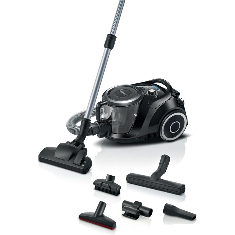 Bosch - Serie 6 aspirapolvere senza sacco, nero, BGC41XSIL